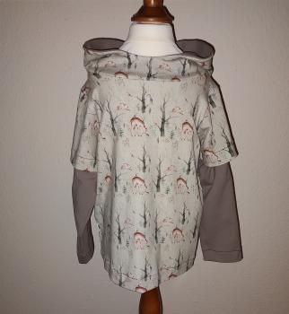 Hoodie Waldtiere 116