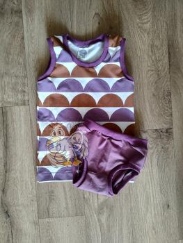 Unterwäsche Set Lila 116