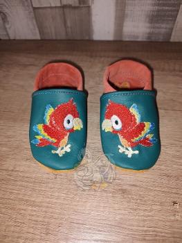 Lederpuschen Papagei 23