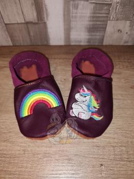 Lederpuschen Einhorn 32