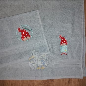 Handtuch Set Wichtel *Punkti*