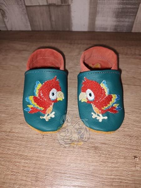 Lederpuschen Papagei 23