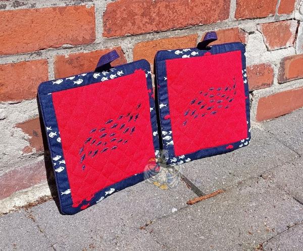 Topflappen Fischschwarm